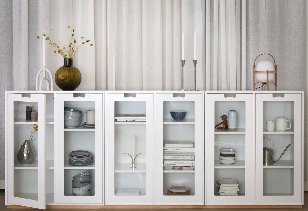 Snow E Cabinet | Glass Doors, Jonas bohlin, Asplund