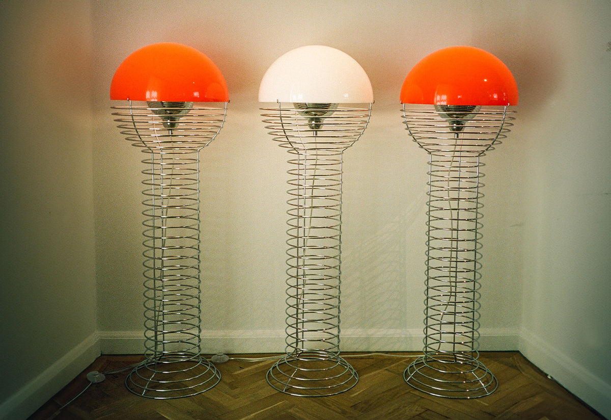 Wire Floor Lamp, Verner panton, Verpan