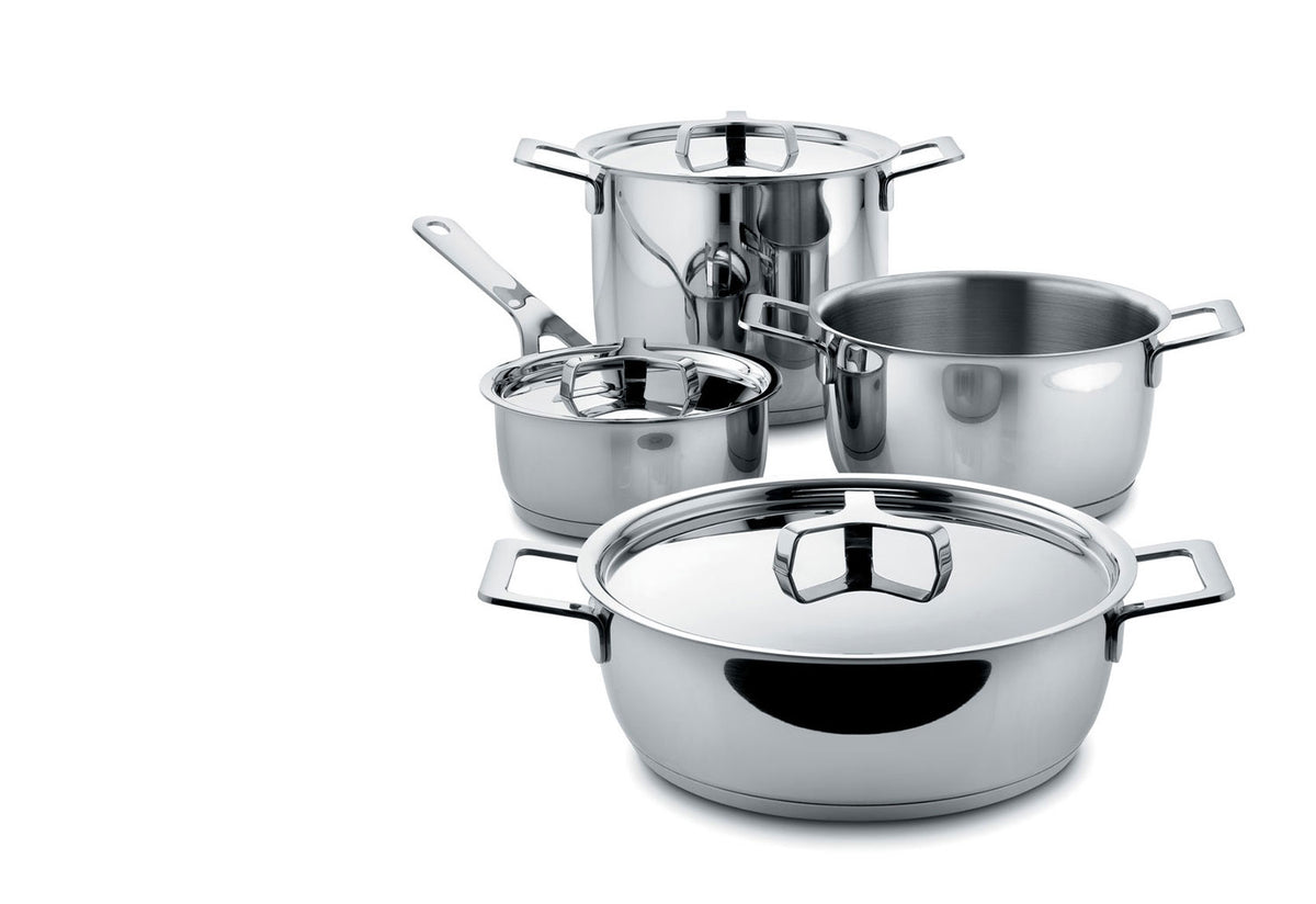 Pots&Pans Set, Jasper morrison, Alessi
