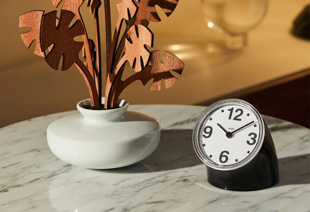 Cronotime Desk Clock, Pio manzù, Alessi
