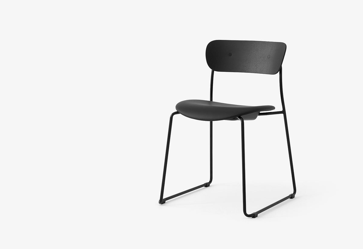 Pavilion Chair | Sled Base | Upholstered Seat, Anderssen and voll, Andtradition