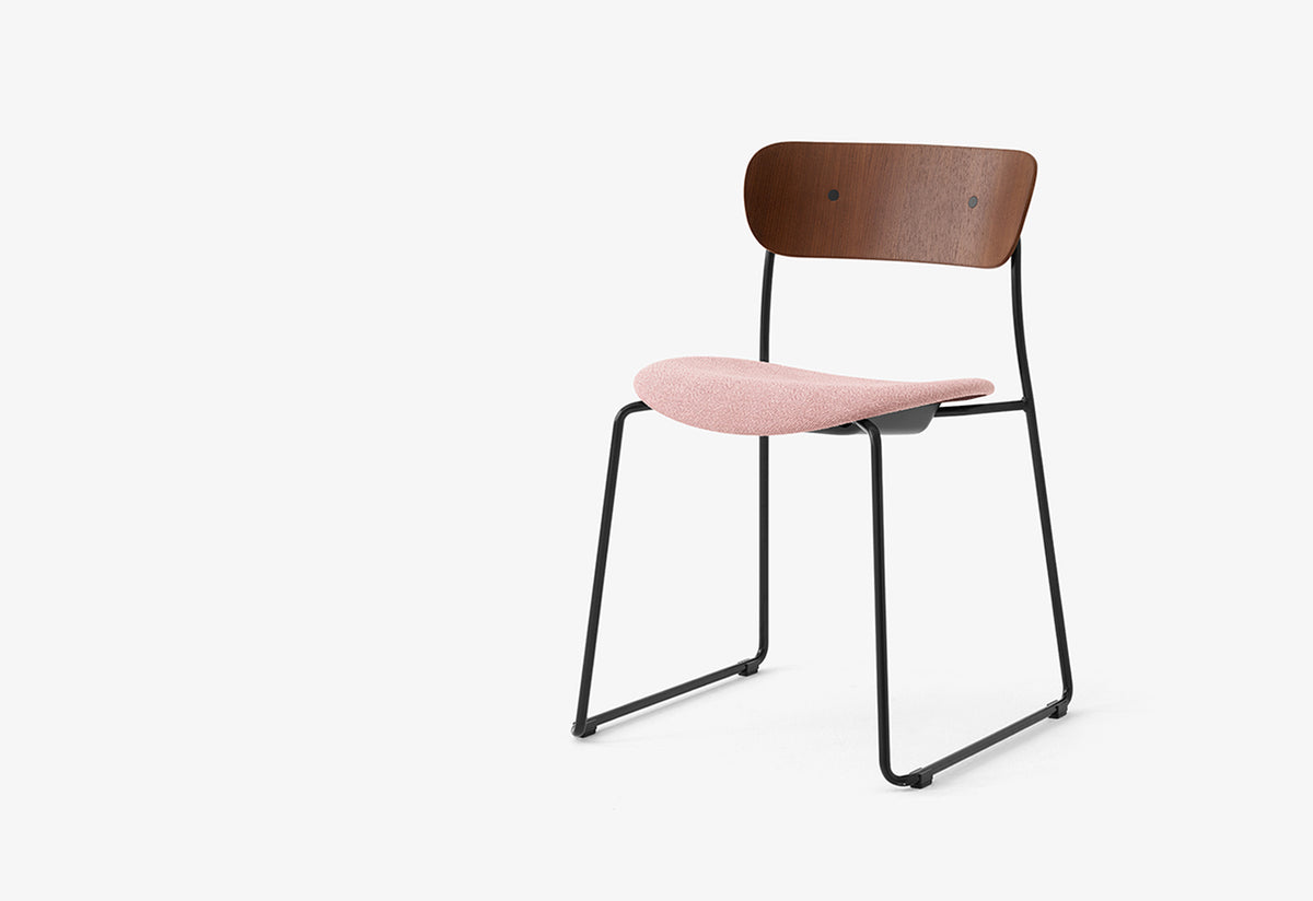 Pavilion Chair | Sled Base | Upholstered Seat, Anderssen and voll, Andtradition