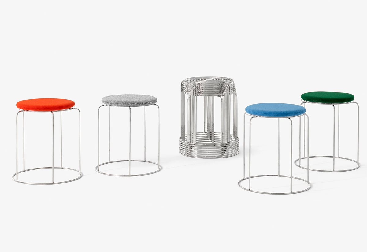 Wire Stool, Verner panton, Andtradition