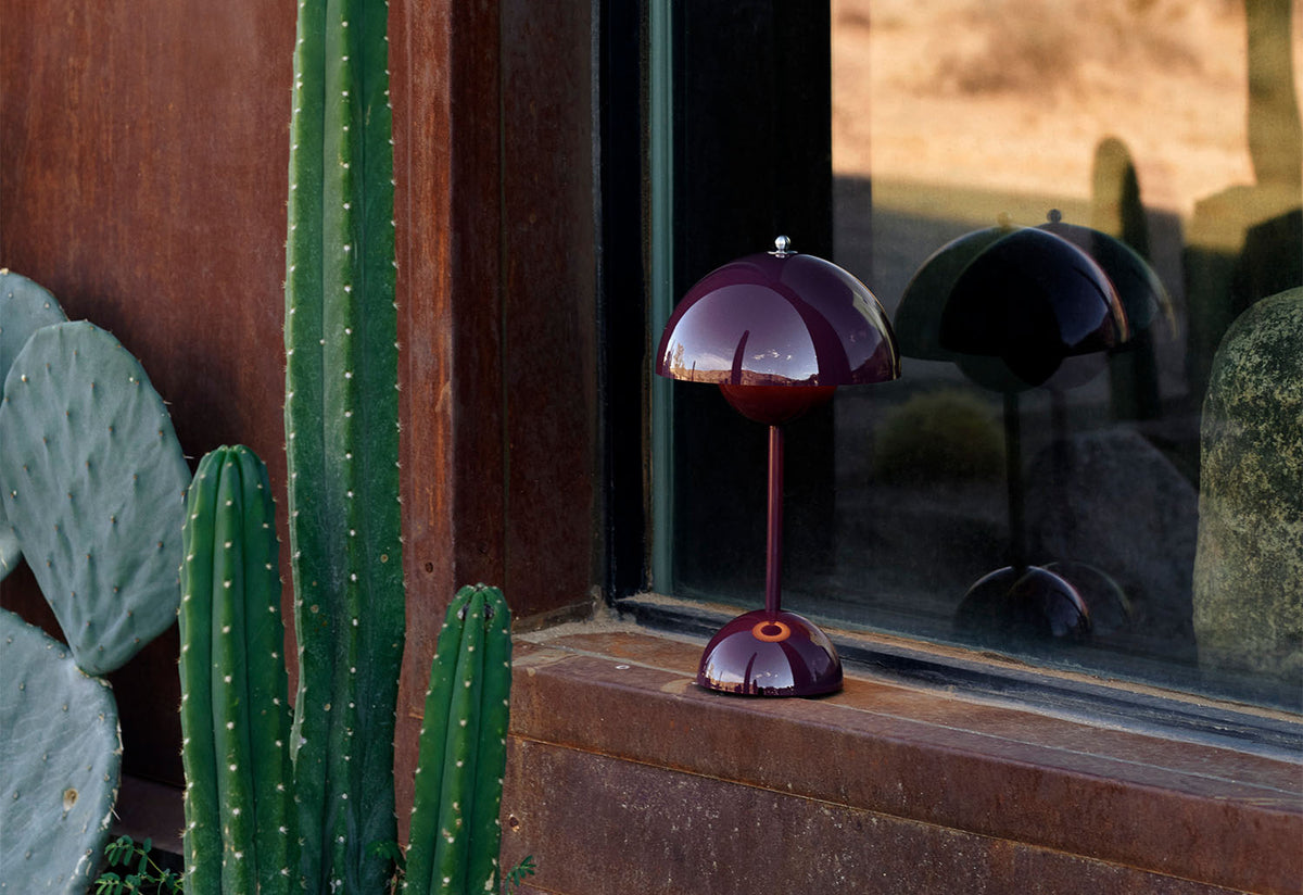 Flowerpot Portable Lamp | VP9, Verner panton, Andtradition