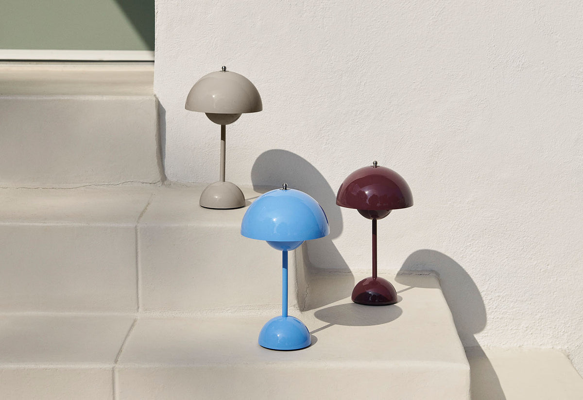 Flowerpot Portable Lamp | VP9, Verner panton, Andtradition