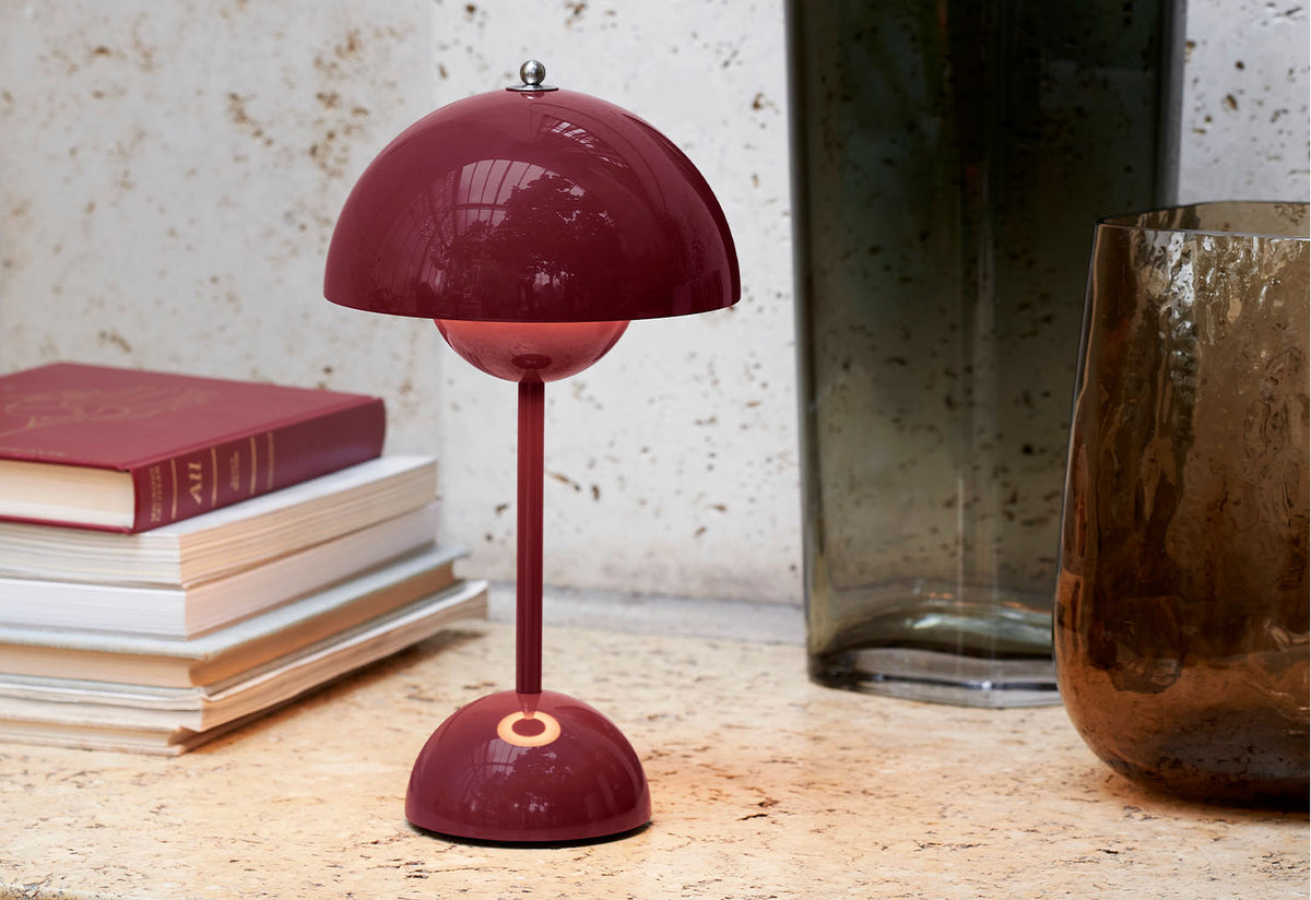 Flowerpot Portable Lamp | VP9, Verner panton, Andtradition