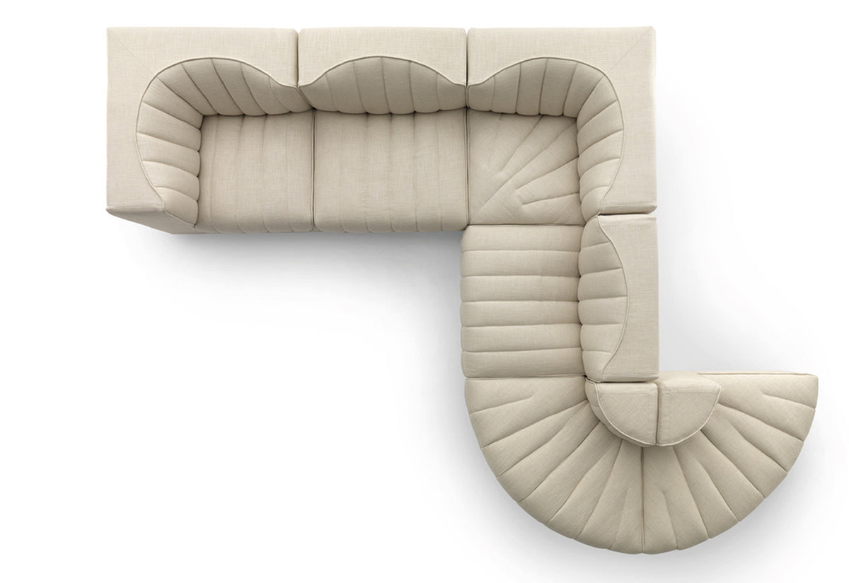 9000 Modular Sofa, Tito agnoli, Arflex
