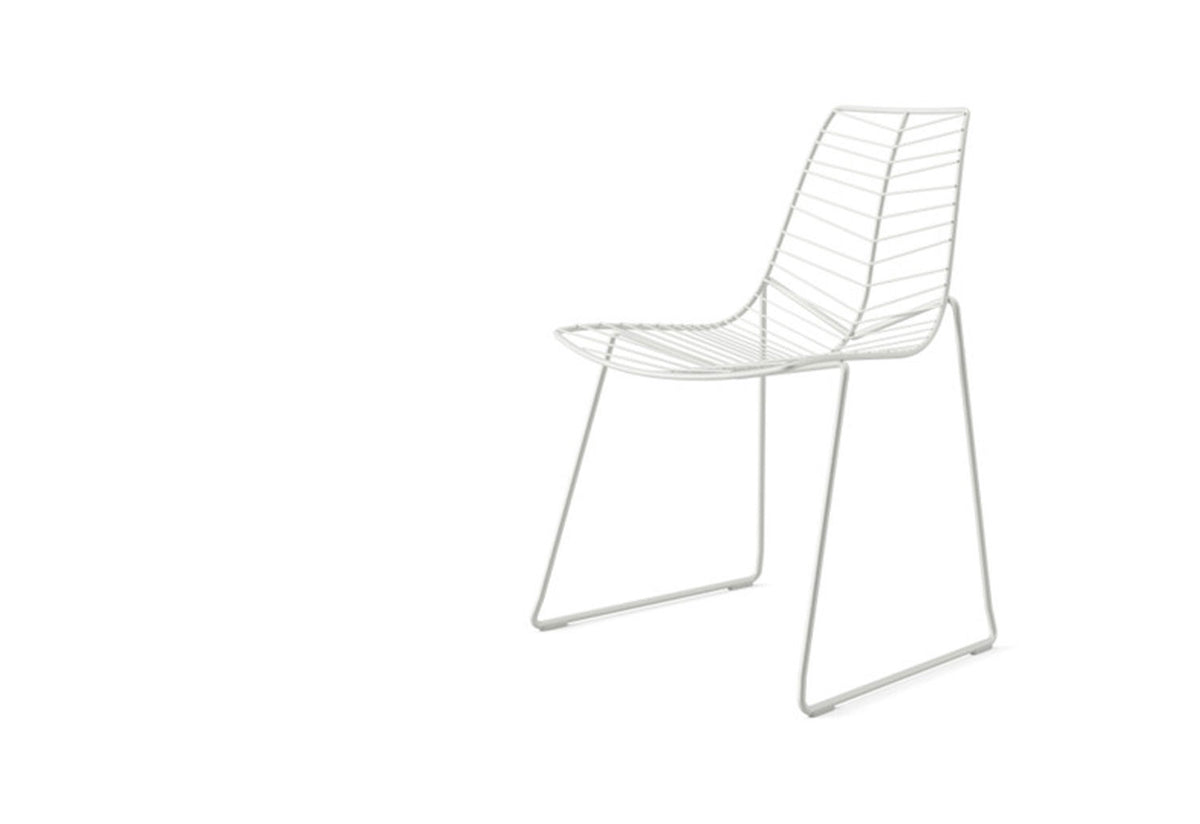 Leaf Outdoor Stacking Chair, Lievore altherr molina, Arper