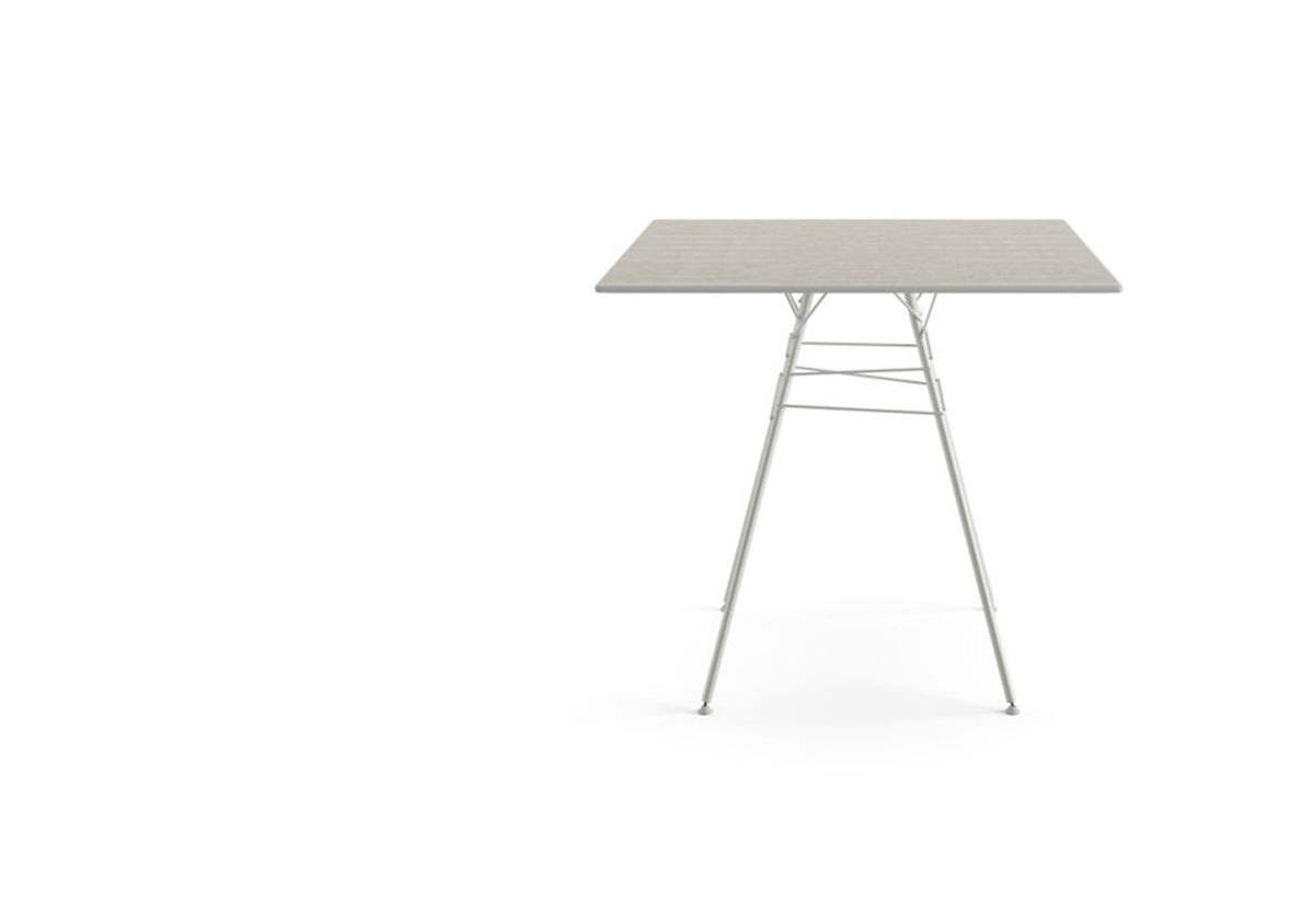 Leaf Outdoor Table | Square, Lievore altherr molina, Arper