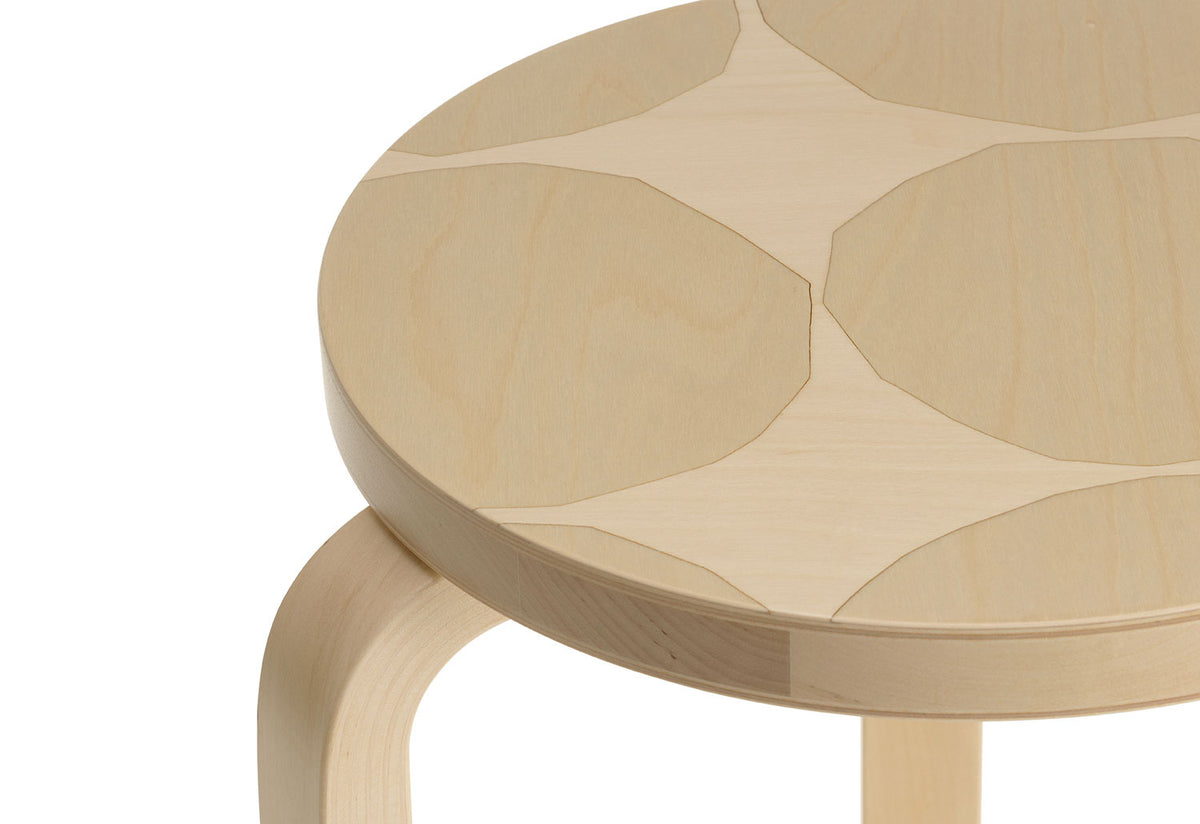 Stool 60 Kivet | Limited Edition | Quickship, Alvar aalto, Artek