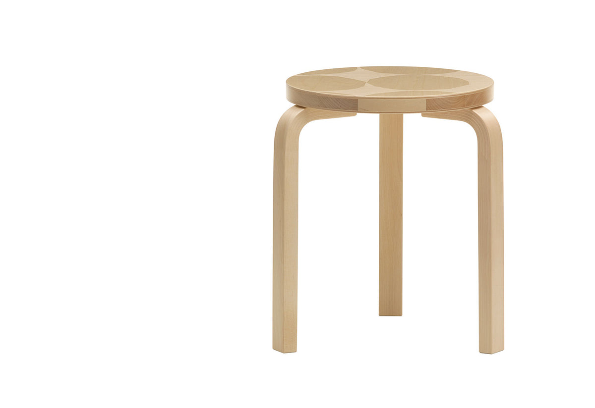 Stool 60 Kivet | Limited Edition | Quickship, Alvar aalto, Artek