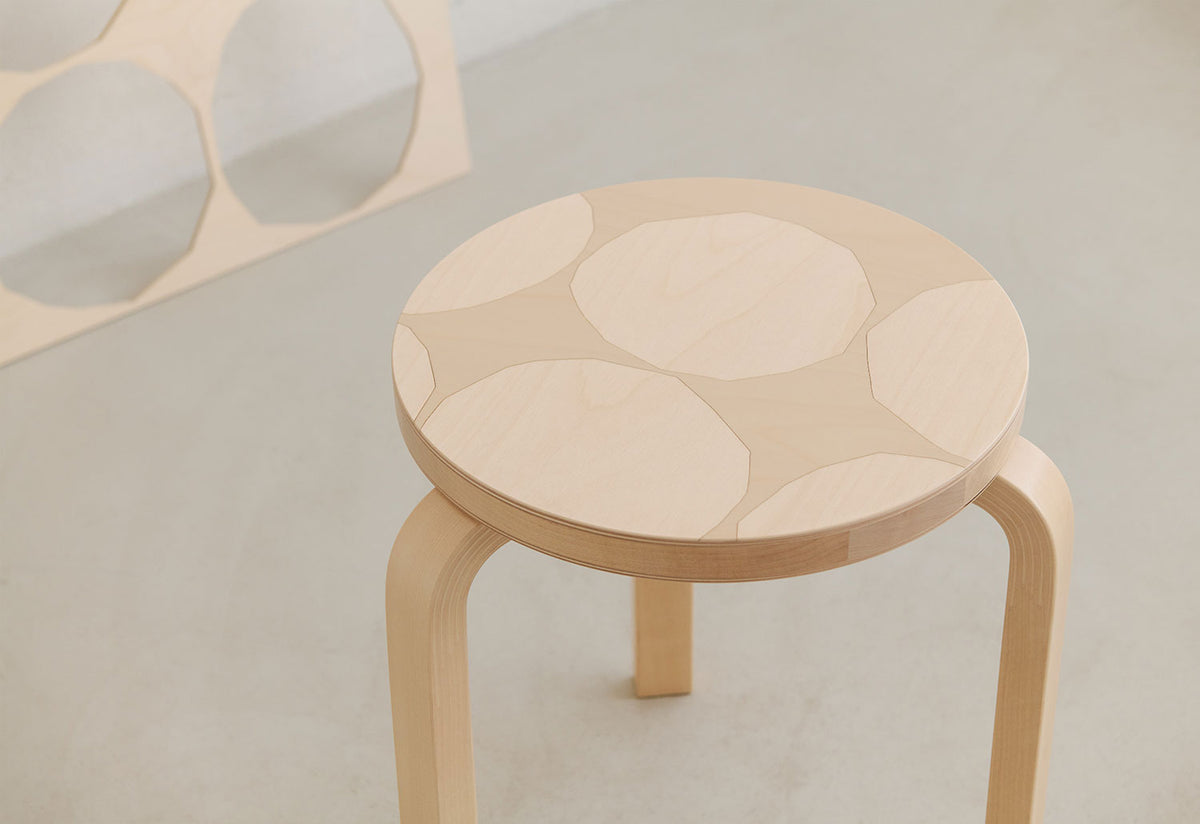 Stool 60 Kivet | Limited Edition | Quickship, Alvar aalto, Artek