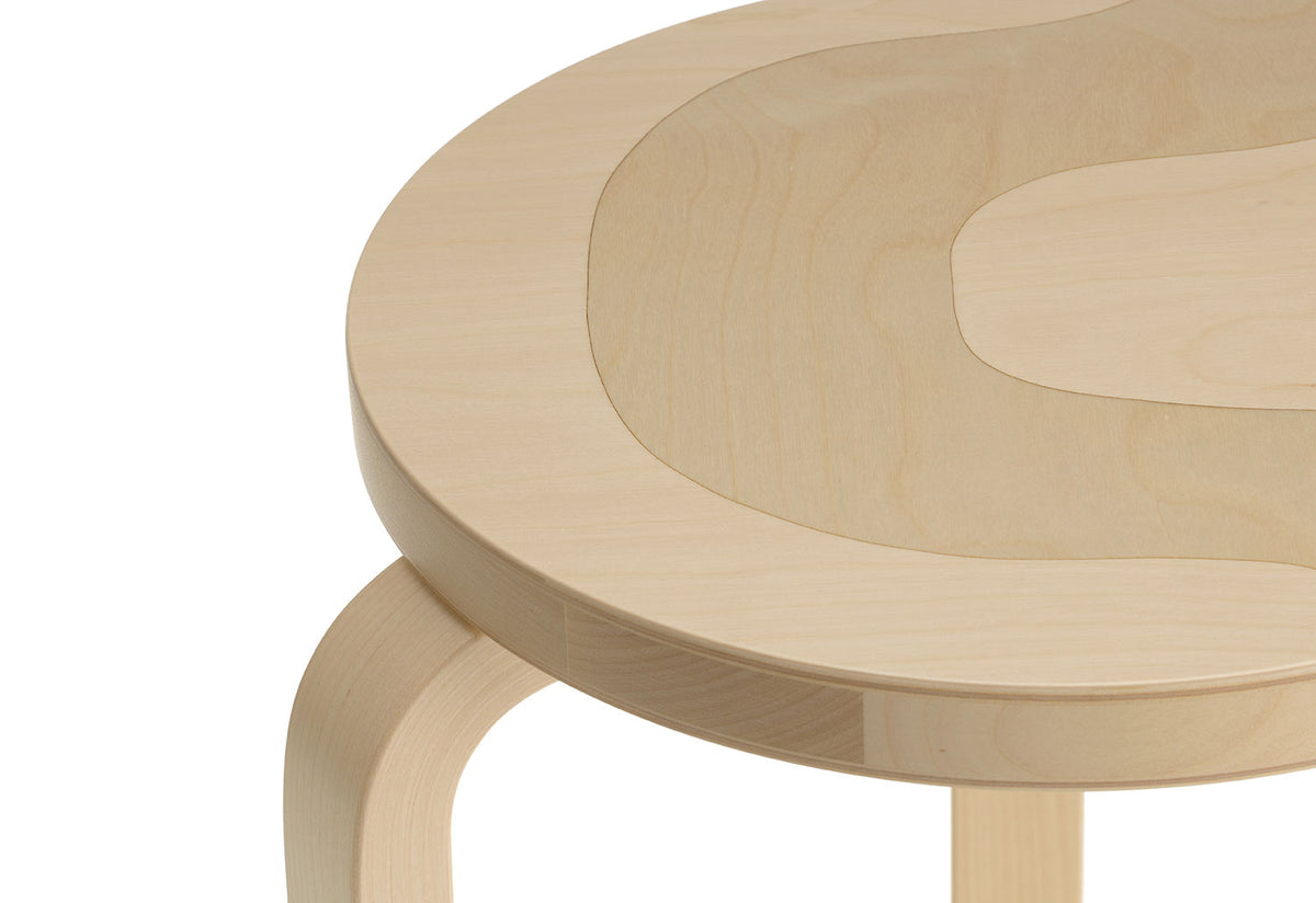 Stool 60 Seireeni | Limited Edition | Quickship, Alvar aalto, Artek