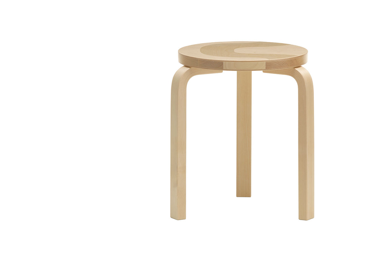 Stool 60 Seireeni | Limited Edition | Quickship, Alvar aalto, Artek