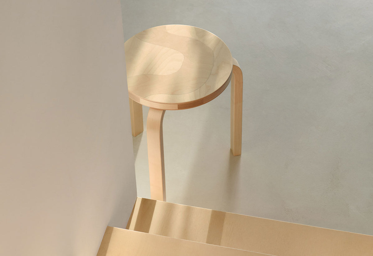 Stool 60 Seireeni | Limited Edition | Quickship, Alvar aalto, Artek