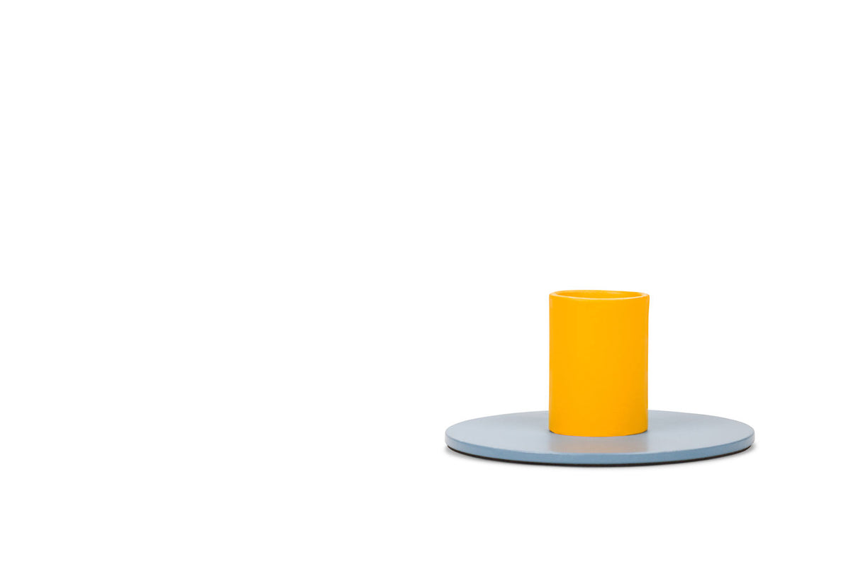 Metal Candle Holder, British colour standard