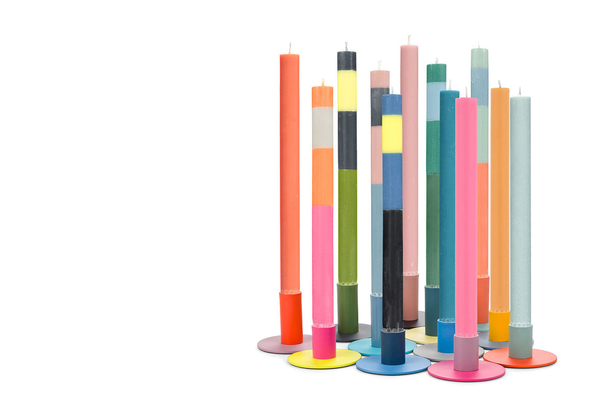Metal Candle Holder, British colour standard