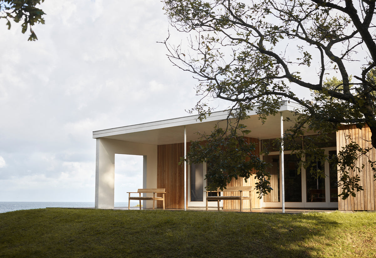 GL101 Timbur Outdoor Bench, Carl hansen and son