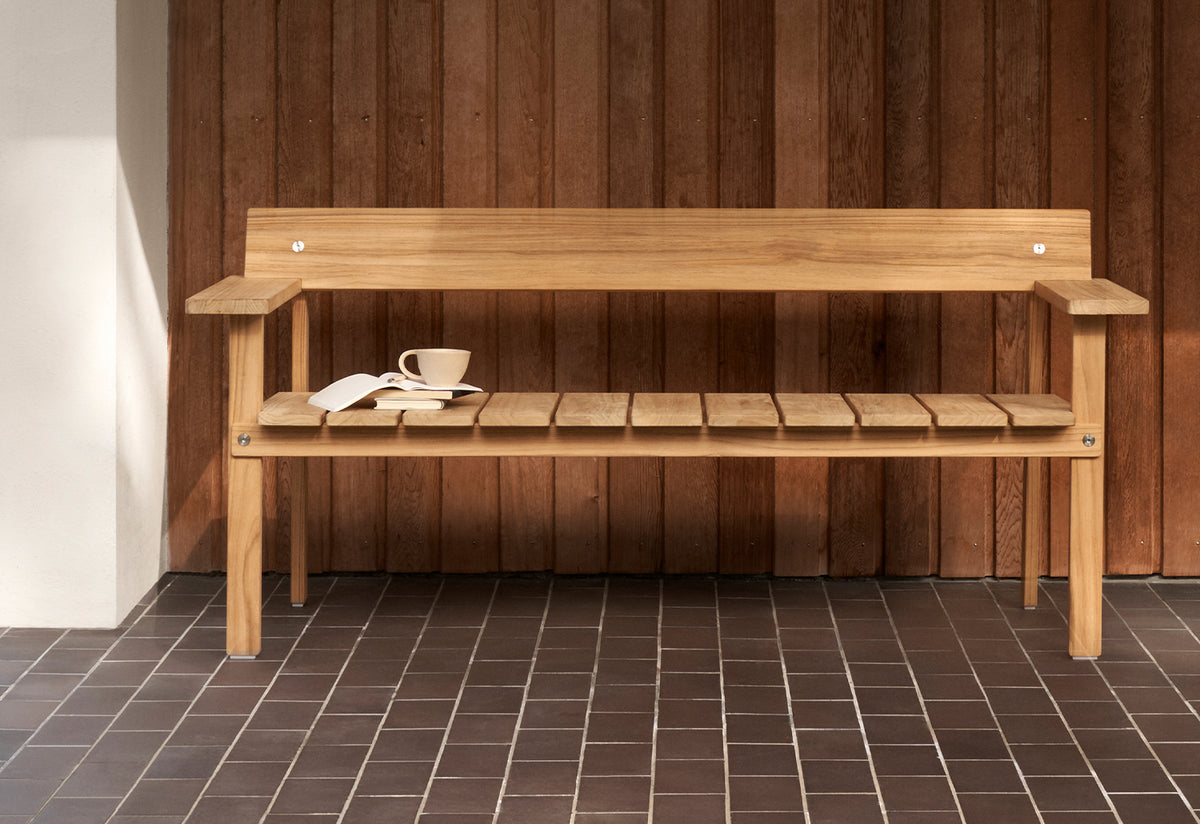 GL101 Timbur Outdoor Bench, Carl hansen and son