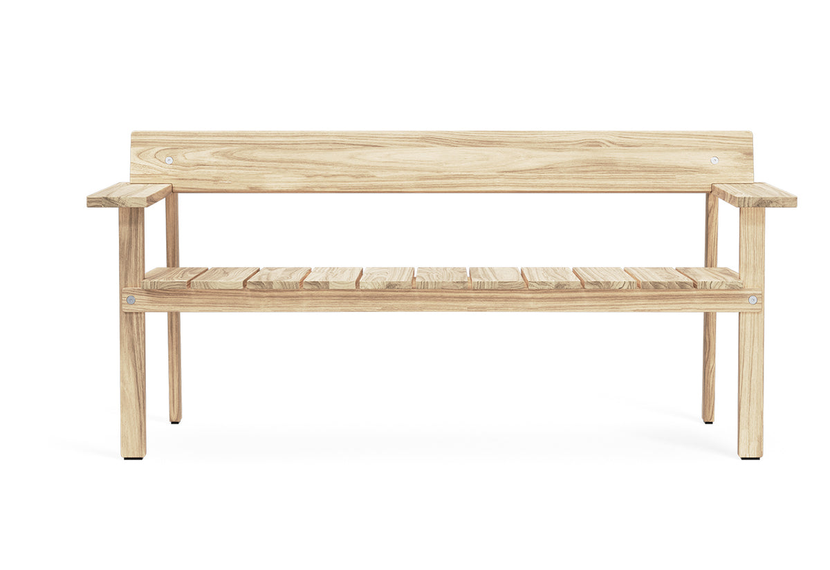 GL101 Timbur Outdoor Bench, Carl hansen and son