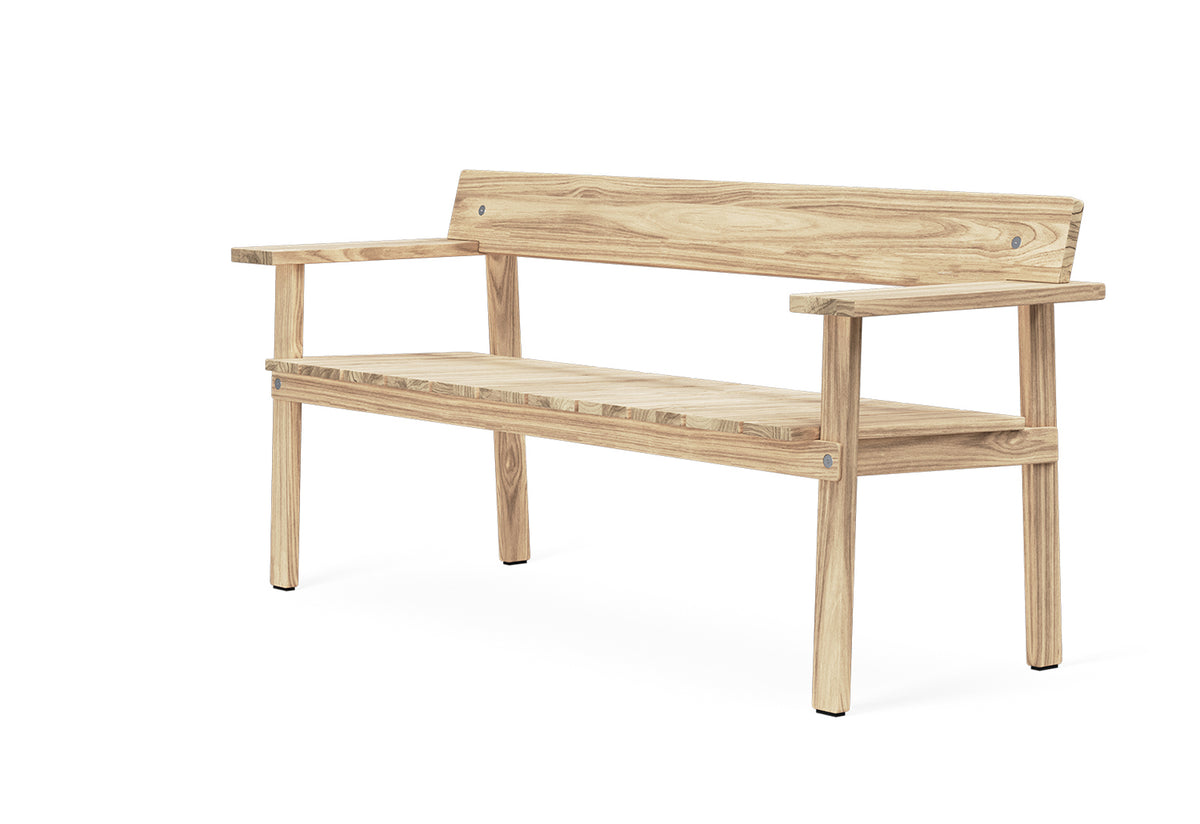 GL101 Timbur Outdoor Bench, Carl hansen and son