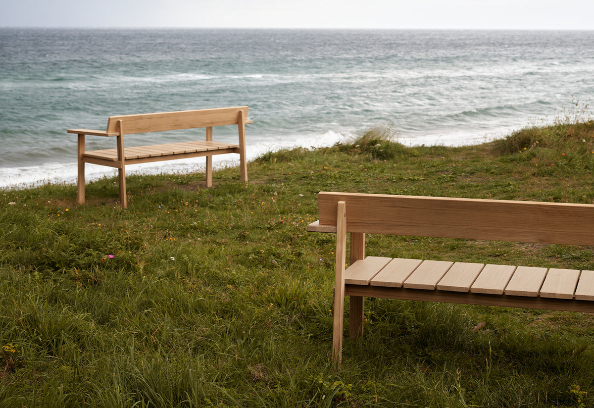 GL101 Timbur Outdoor Bench, Carl hansen and son