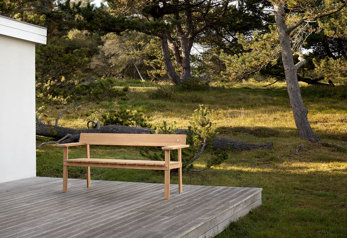 GL101 Timbur Outdoor Bench, Carl hansen and son
