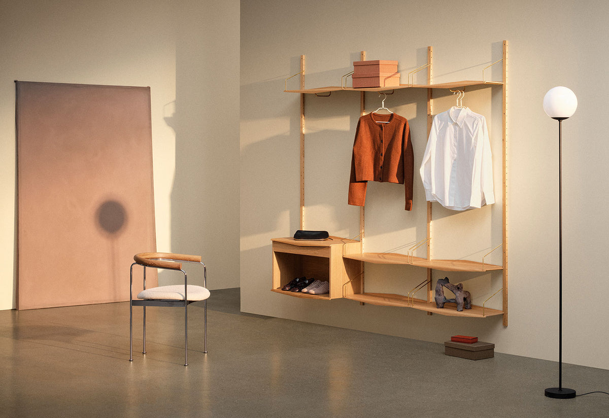 System Ultra | Shelf With Clothes Rail, Poul cadovius, Dk3