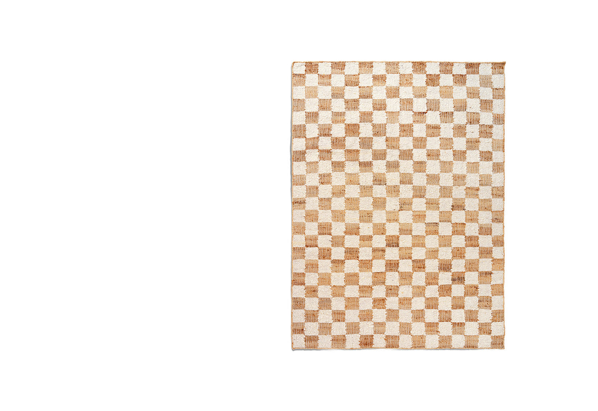Check Wool Jute Rug, Ferm living