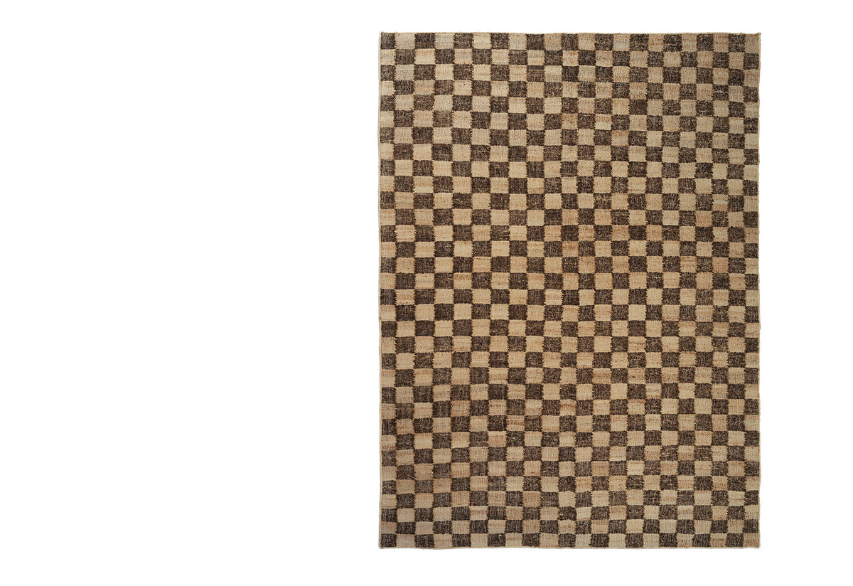 Check Wool Jute Rug, Ferm living