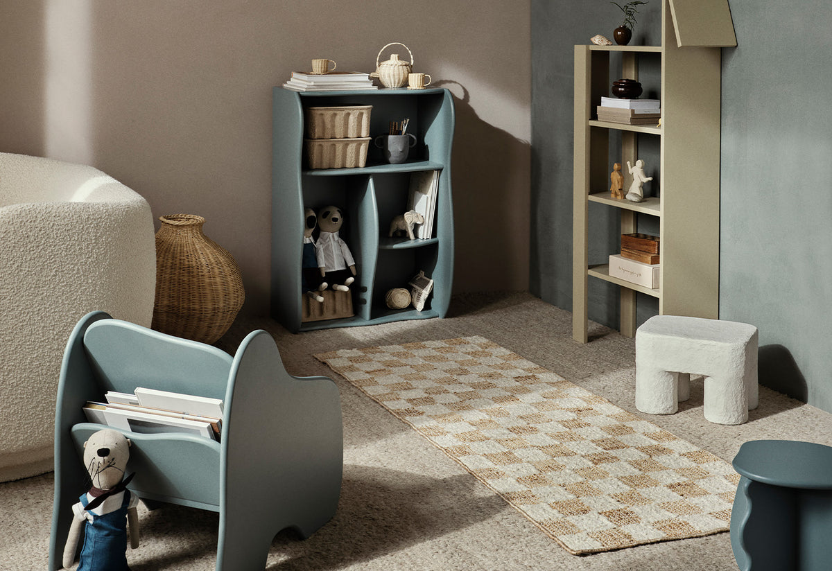 Check Wool Jute Rug, Ferm living