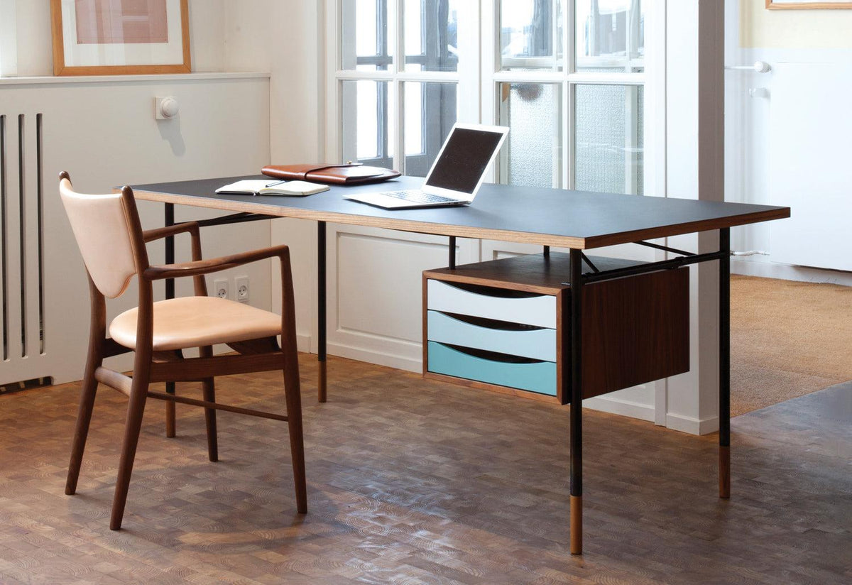 Nyhavn Desk with Tray Unit, Finn juhl, House of finn juhl