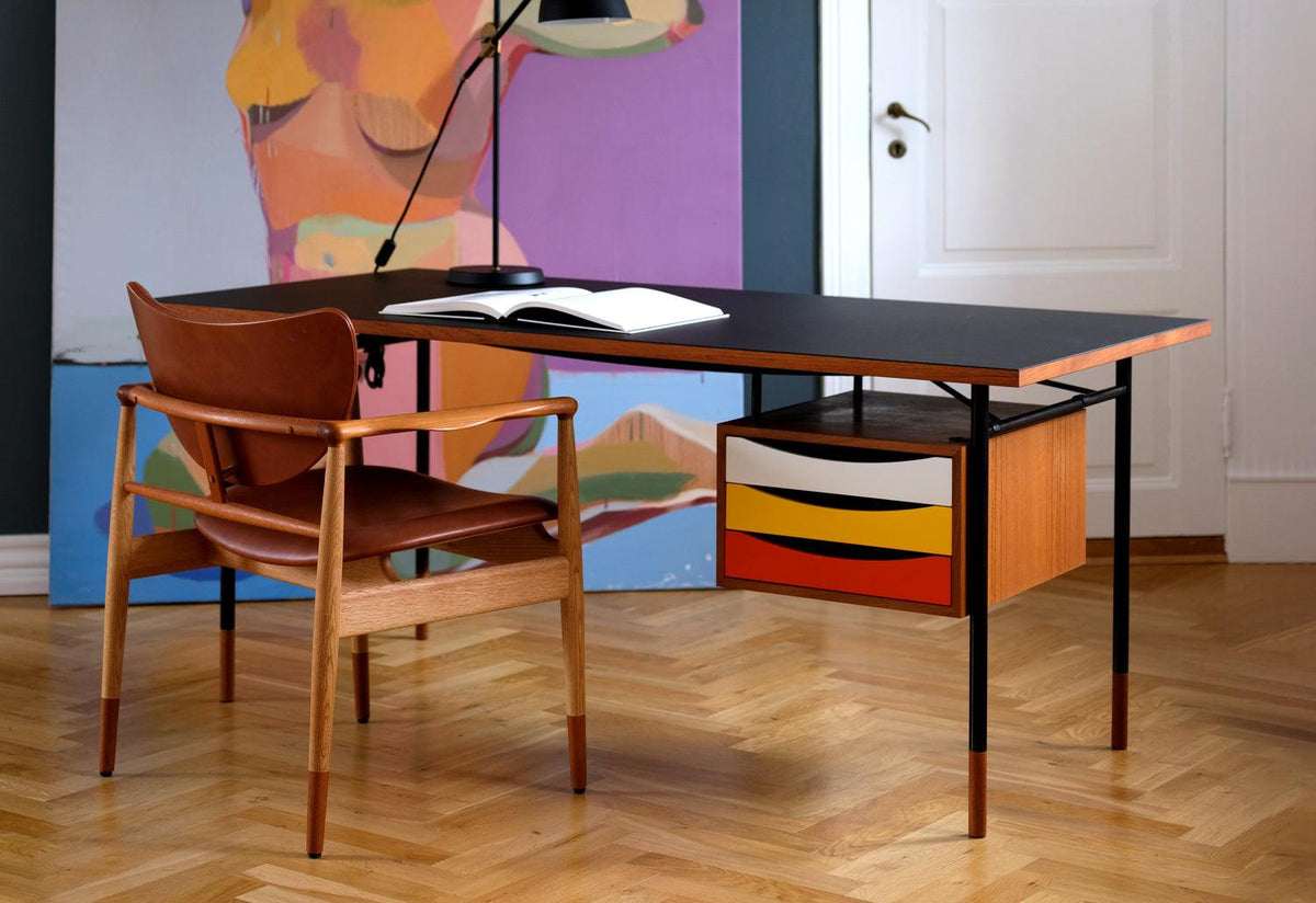 Nyhavn Desk with Tray Unit, Finn juhl, House of finn juhl