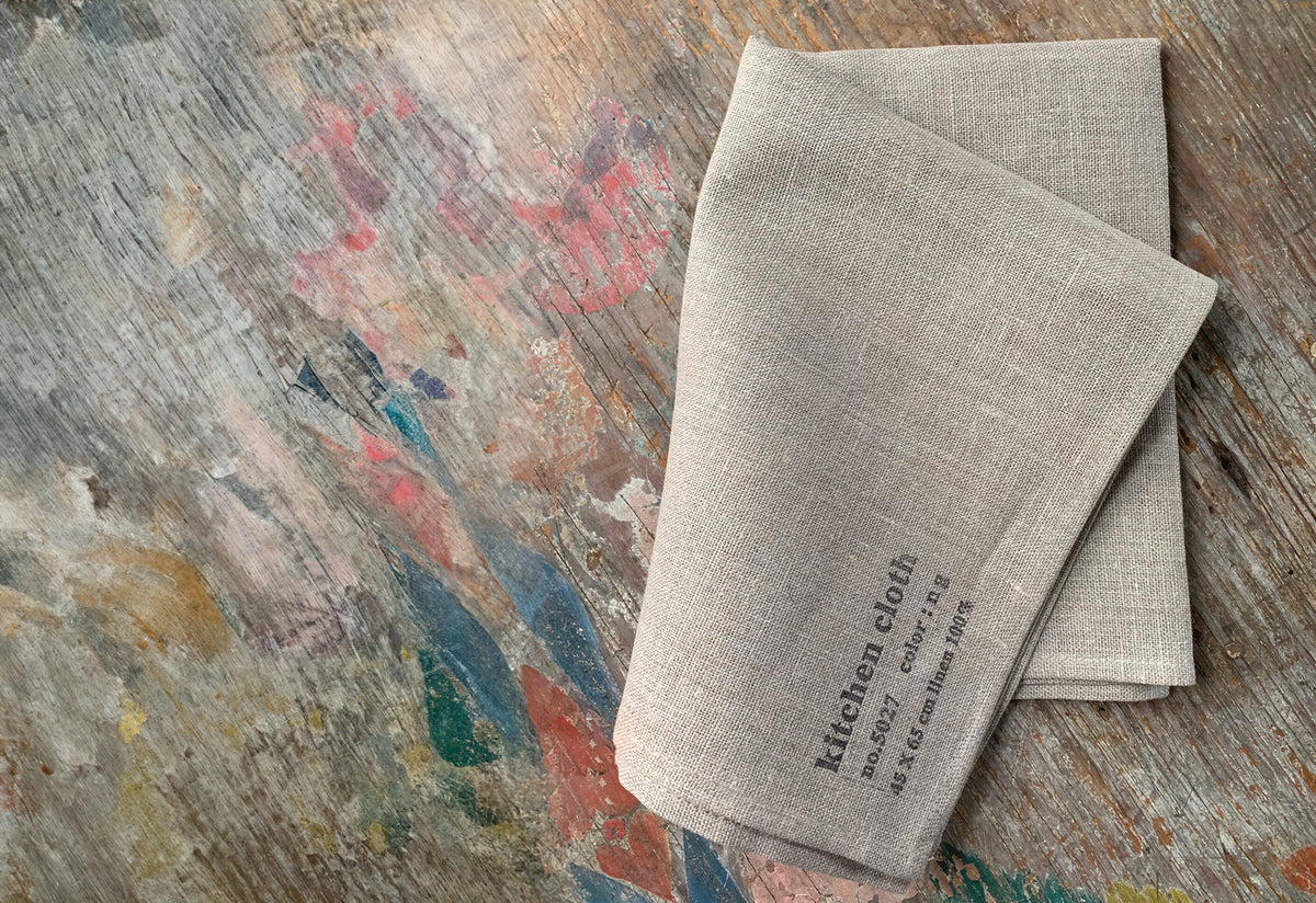 Linen Kitchen Cloth, Fog linen