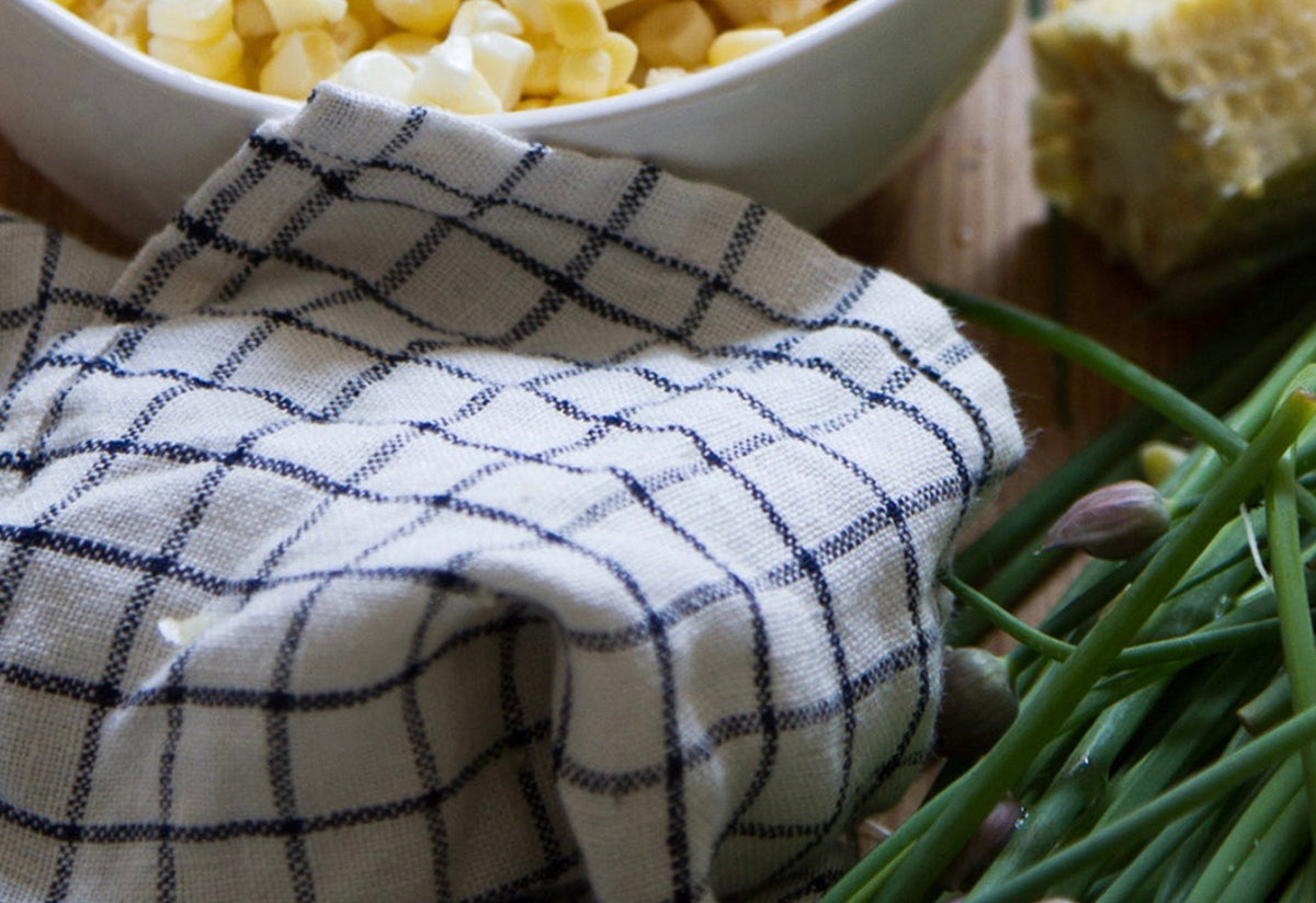 Linen Kitchen Cloth, Fog linen