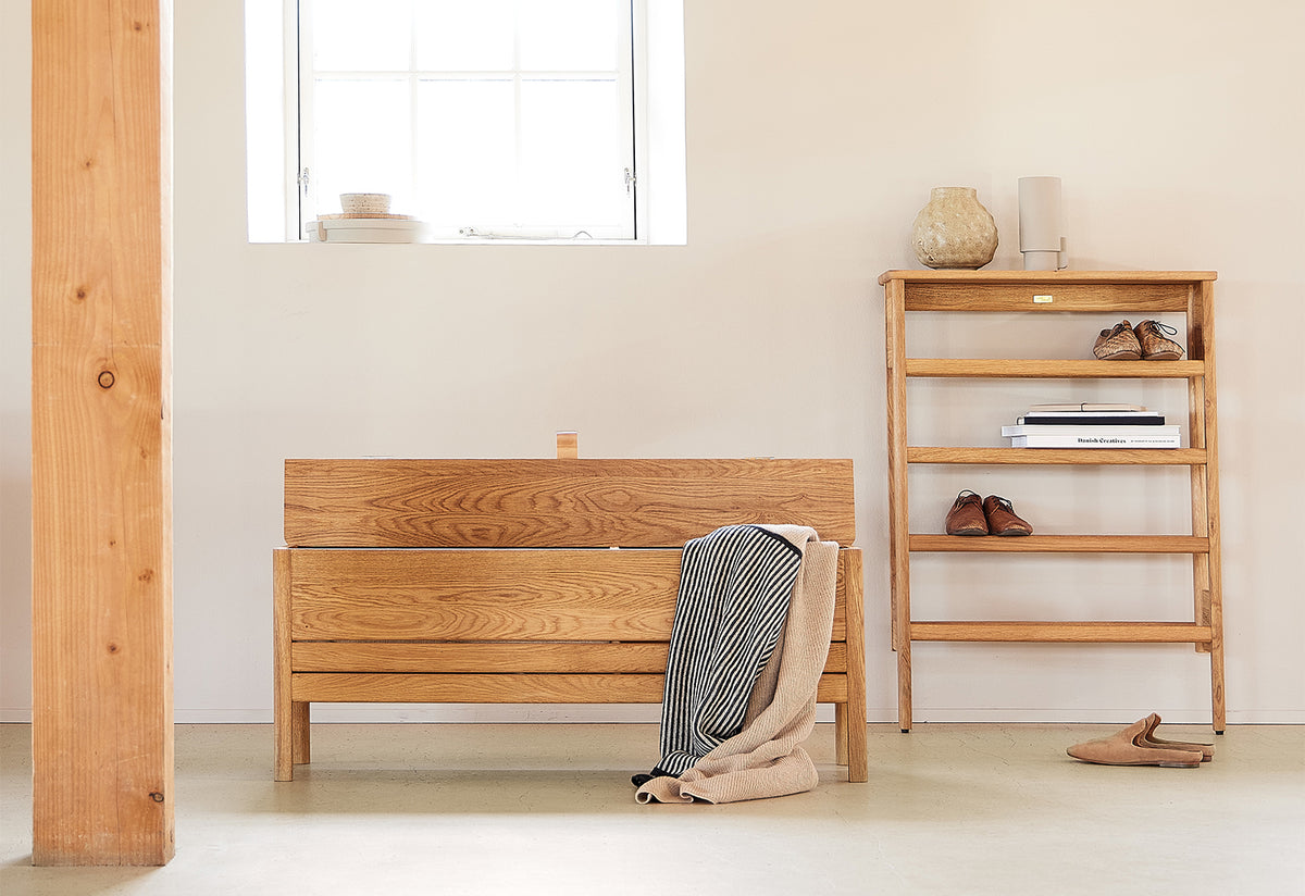 A Line Shoe Rack 72, Herman studio, Form and refine