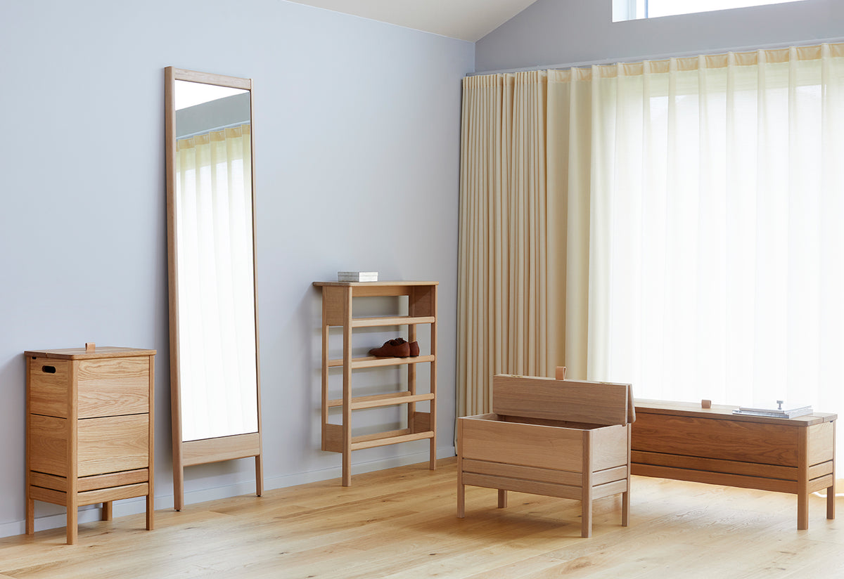A Line Shoe Rack 72, Herman studio, Form and refine