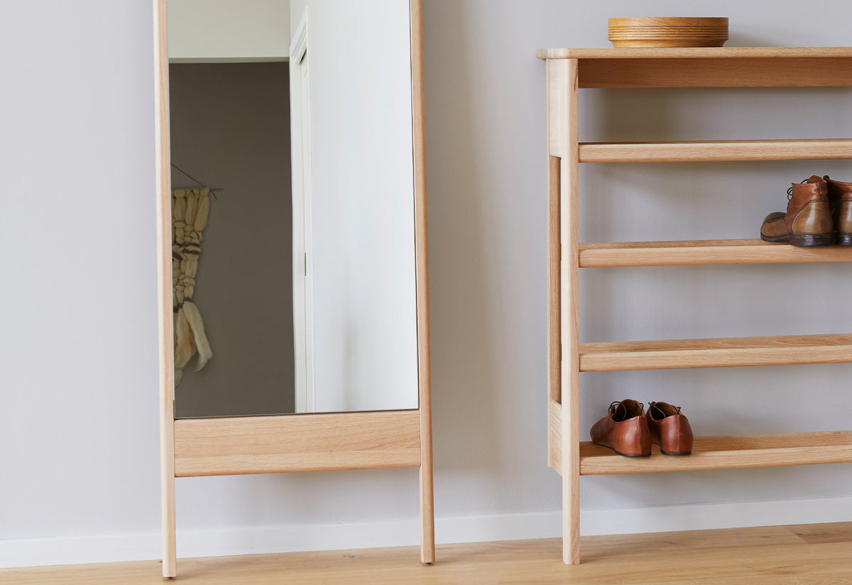 A Line Shoe Rack 72, Herman studio, Form and refine
