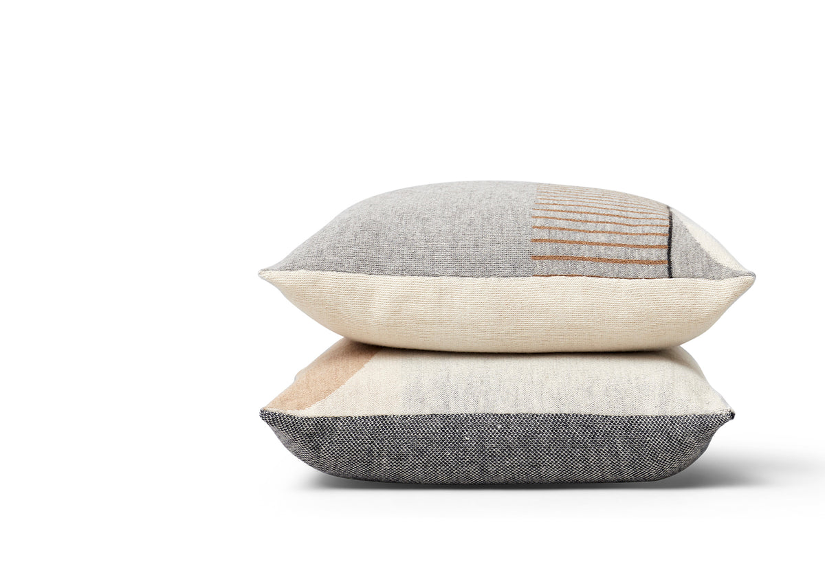 Aymara Cushion | Grey, Herman studio, Form and refine