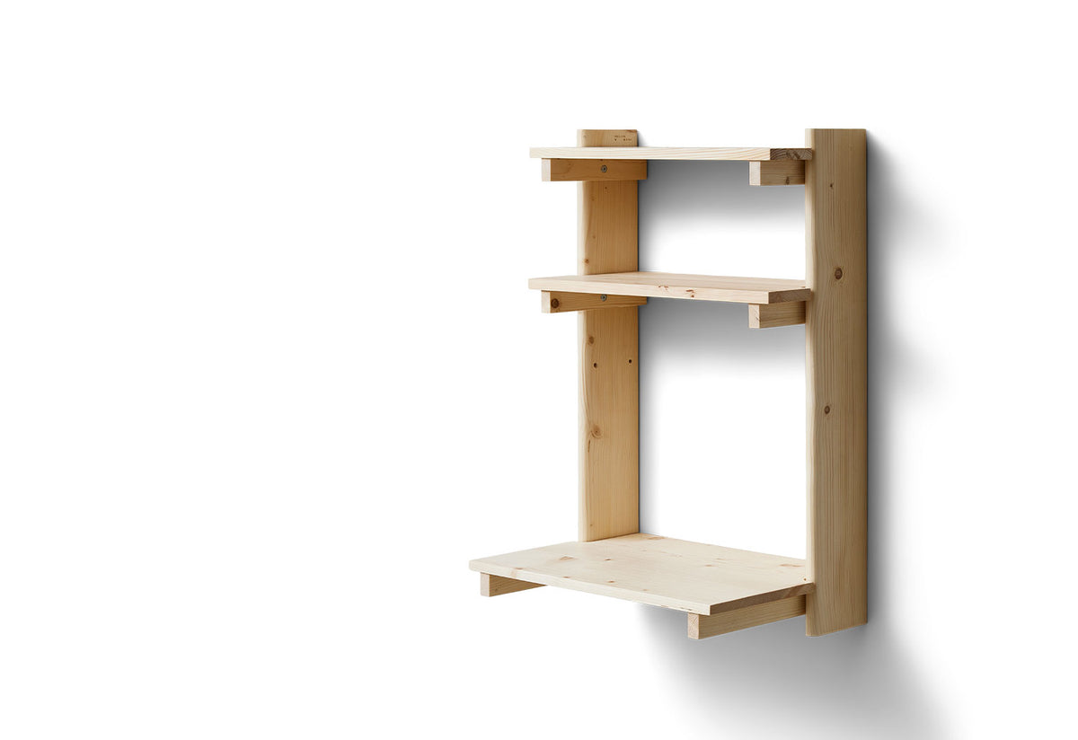 Beam Wall Office Shelf, Herman studio, Form and refine