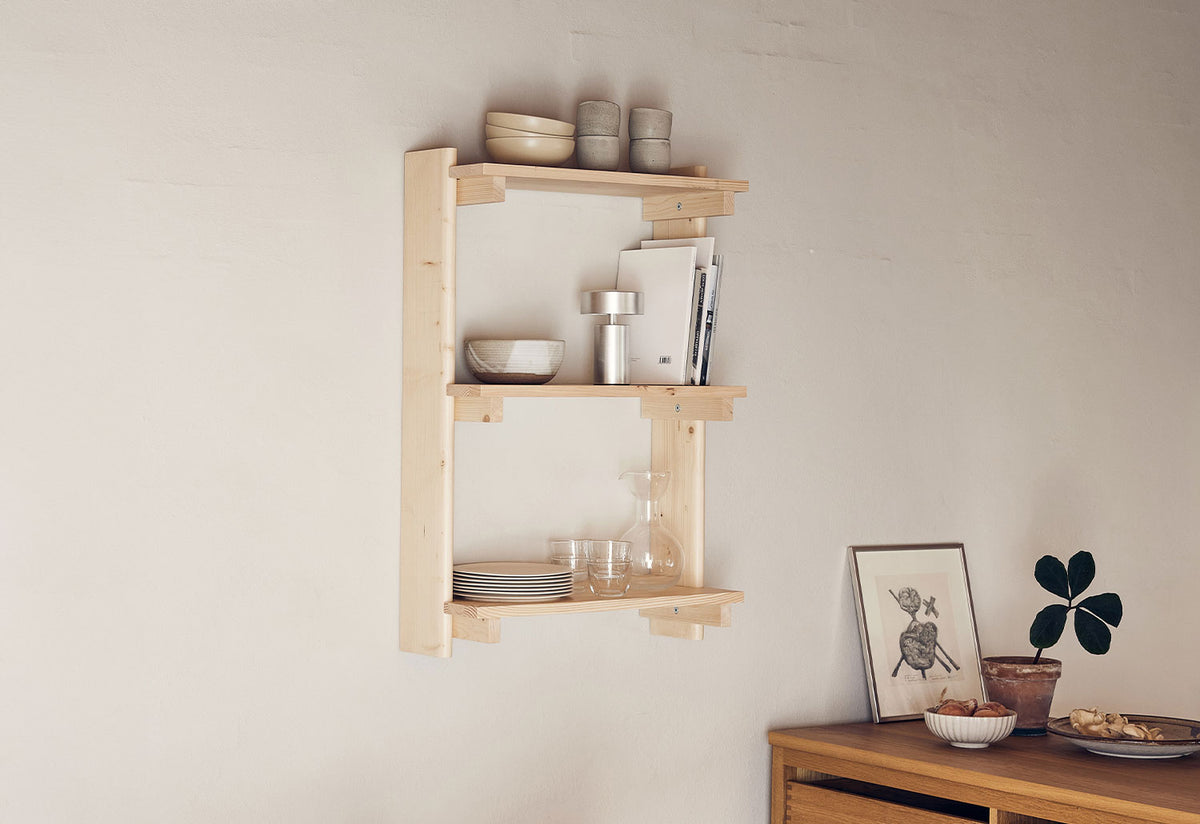Beam Wall Shelf, Herman studio, Form and refine