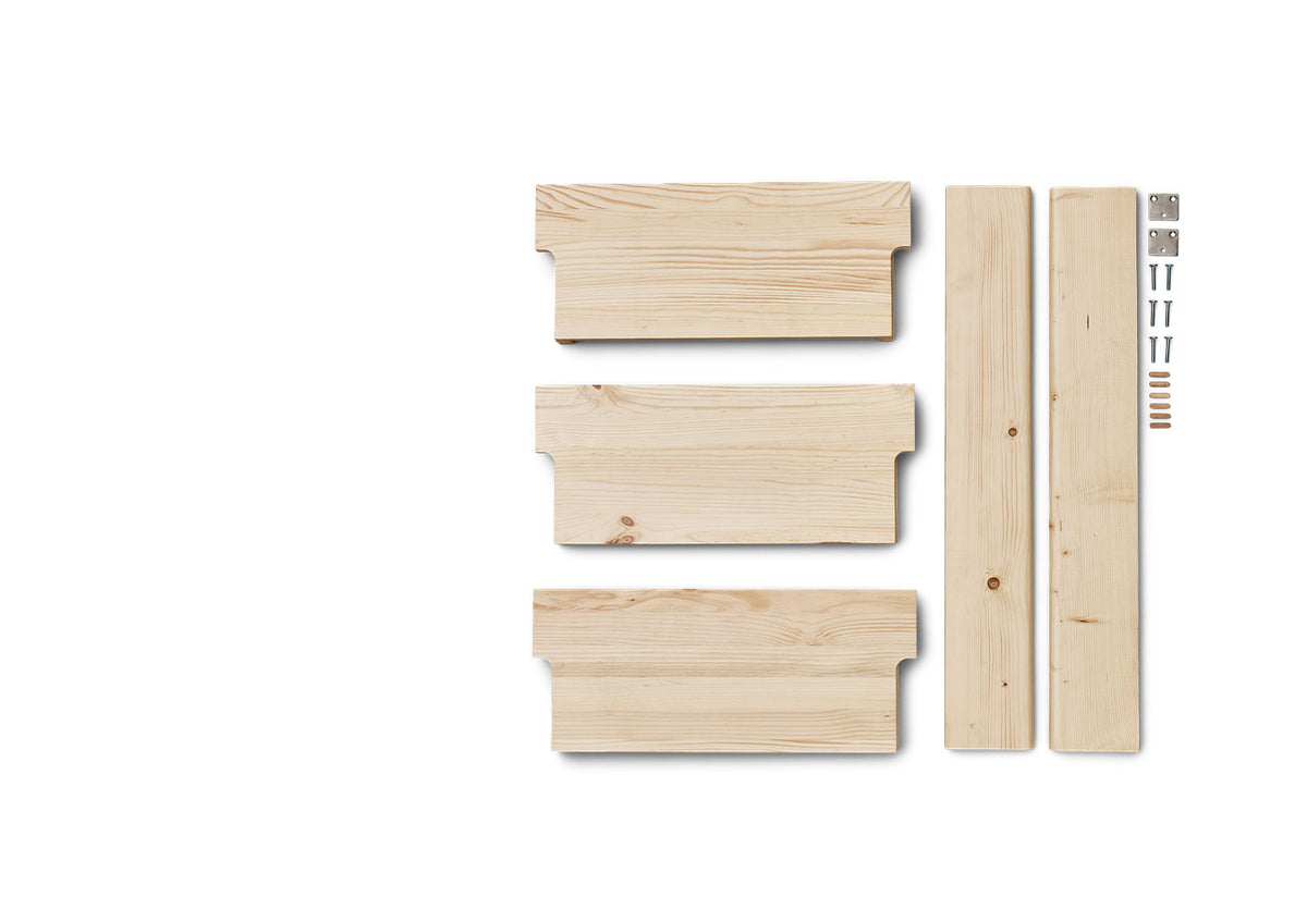 Beam Wall Shelf, Herman studio, Form and refine