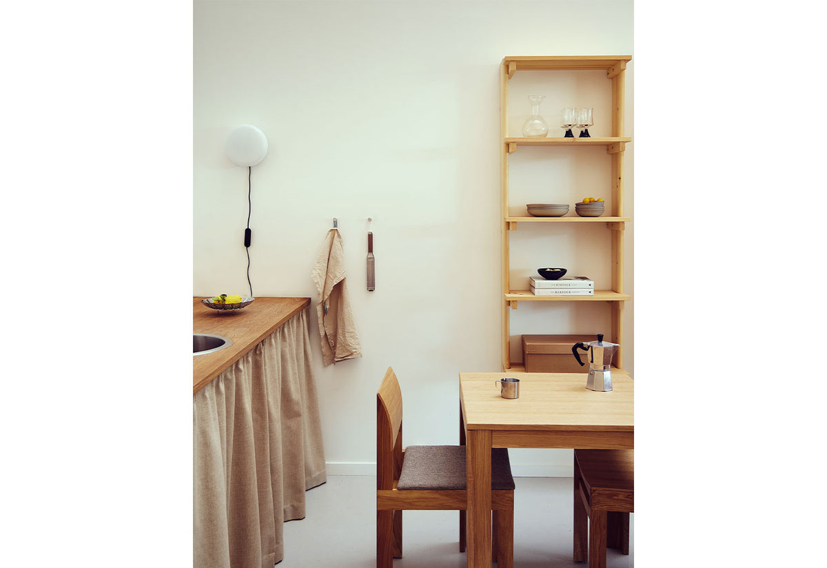 Beam Wall Shelf, Herman studio, Form and refine