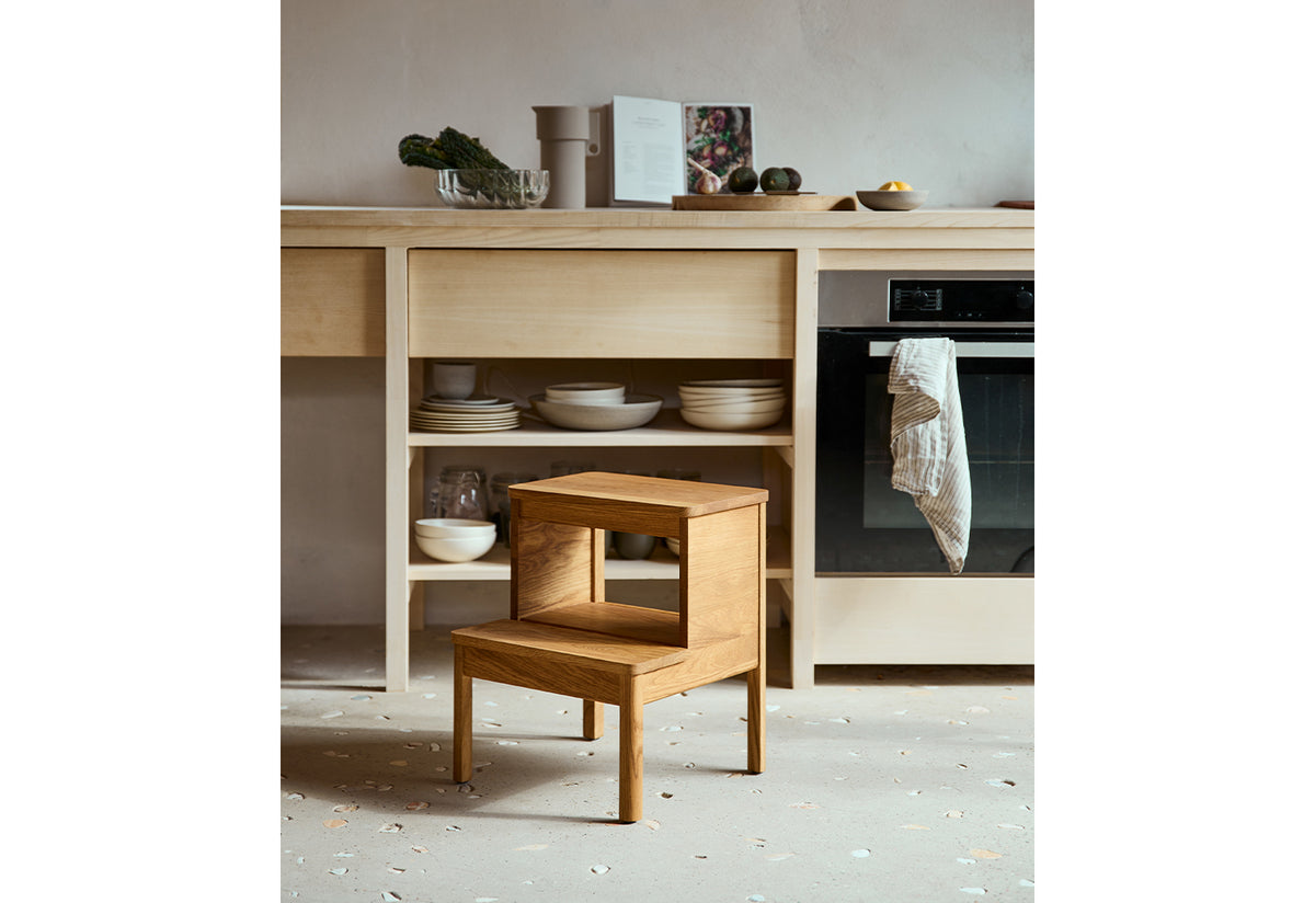 A Line Stepstool, Herman studio, Form and refine