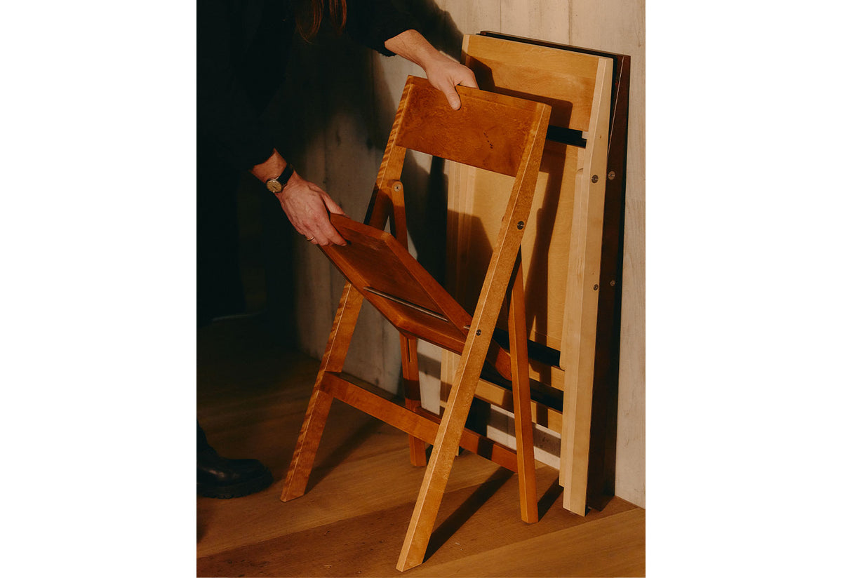 Folding Flat Chair, Frama
