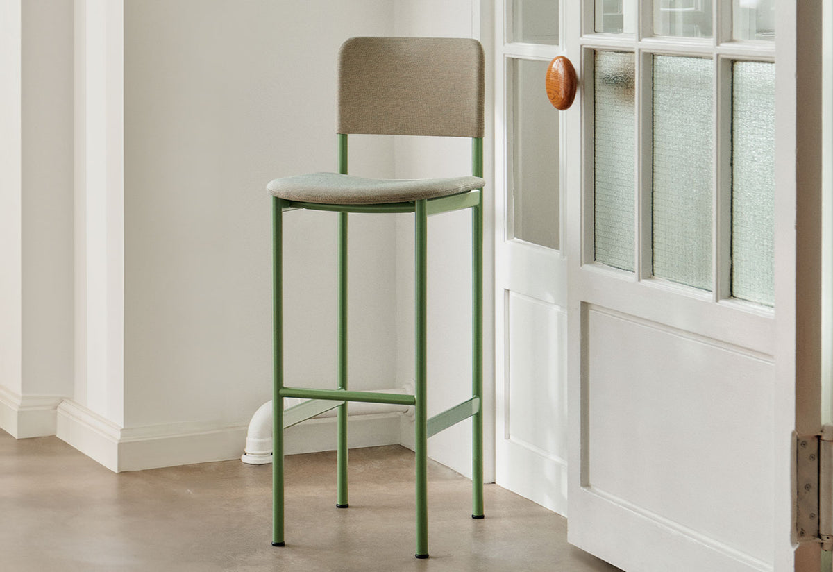 Plan Barstool | Fully Upholstered, Barber osgerby, Fredericia