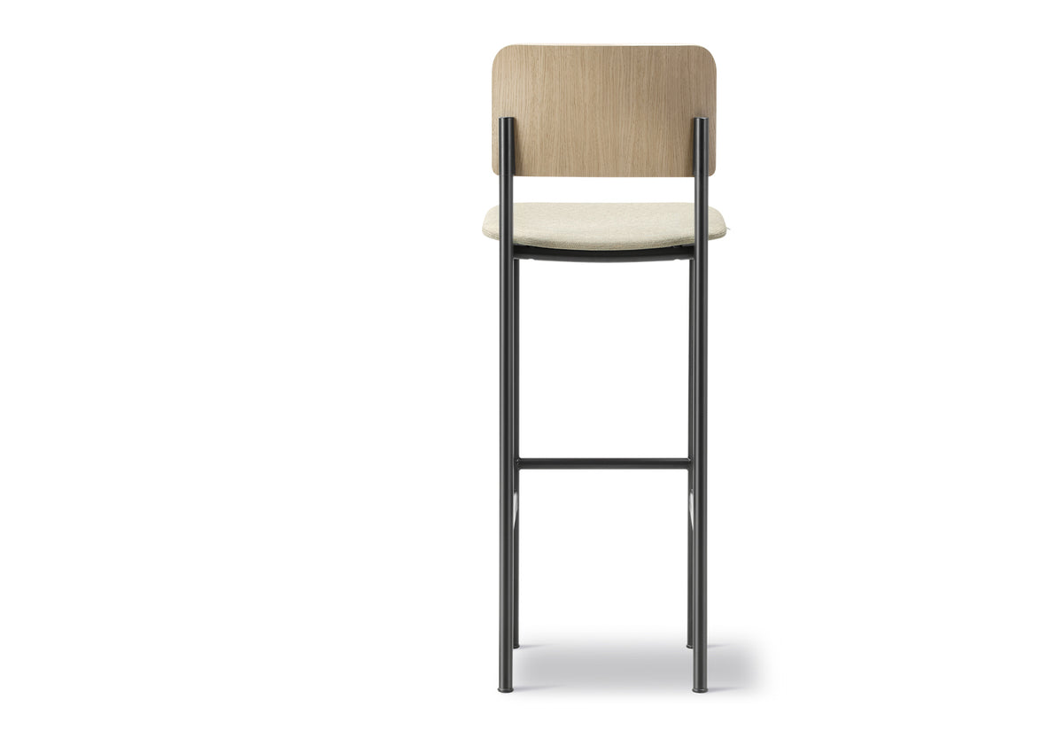 Plan Barstool | Seat Upholstered, Barber osgerby, Fredericia