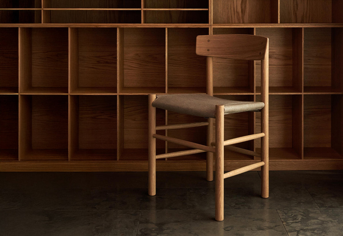 J39 Chair | Upholstered Seat, Børge mogensen, Fredericia