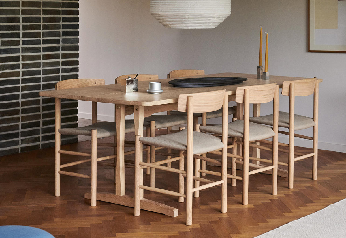 J39 Chair | Upholstered Seat, Børge mogensen, Fredericia