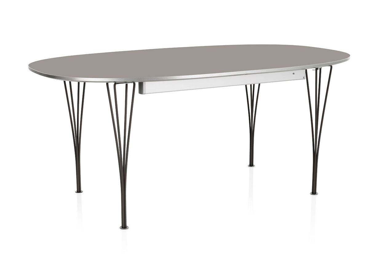 Superellipse Table | Extendable, Arne jacobsen, Bruno mathsson, Piet hein, Fritz hansen